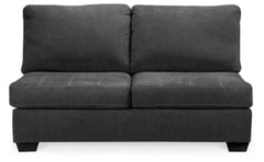 Ambee Armless Loveseat - furniture place usa