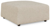 Edenfield Oversized Accent Ottoman - furniture place usa