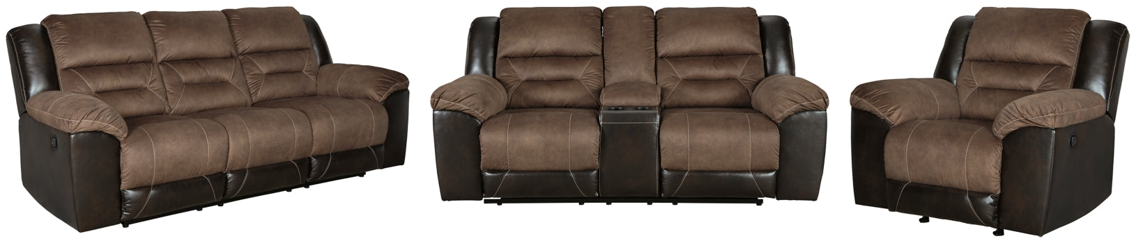 Earhart Sofa, Loveseat and Recliner - furniture place usa