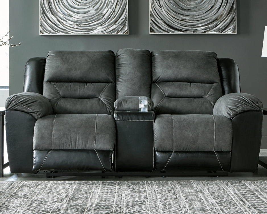 Earhart Sofa and Loveseat - furniture place usa
