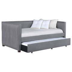 Brodie Grey Twin Daybed W/ Trundle - furniture place usa