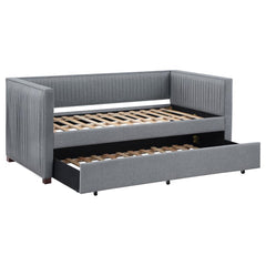Brodie Grey Twin Daybed W/ Trundle - furniture place usa