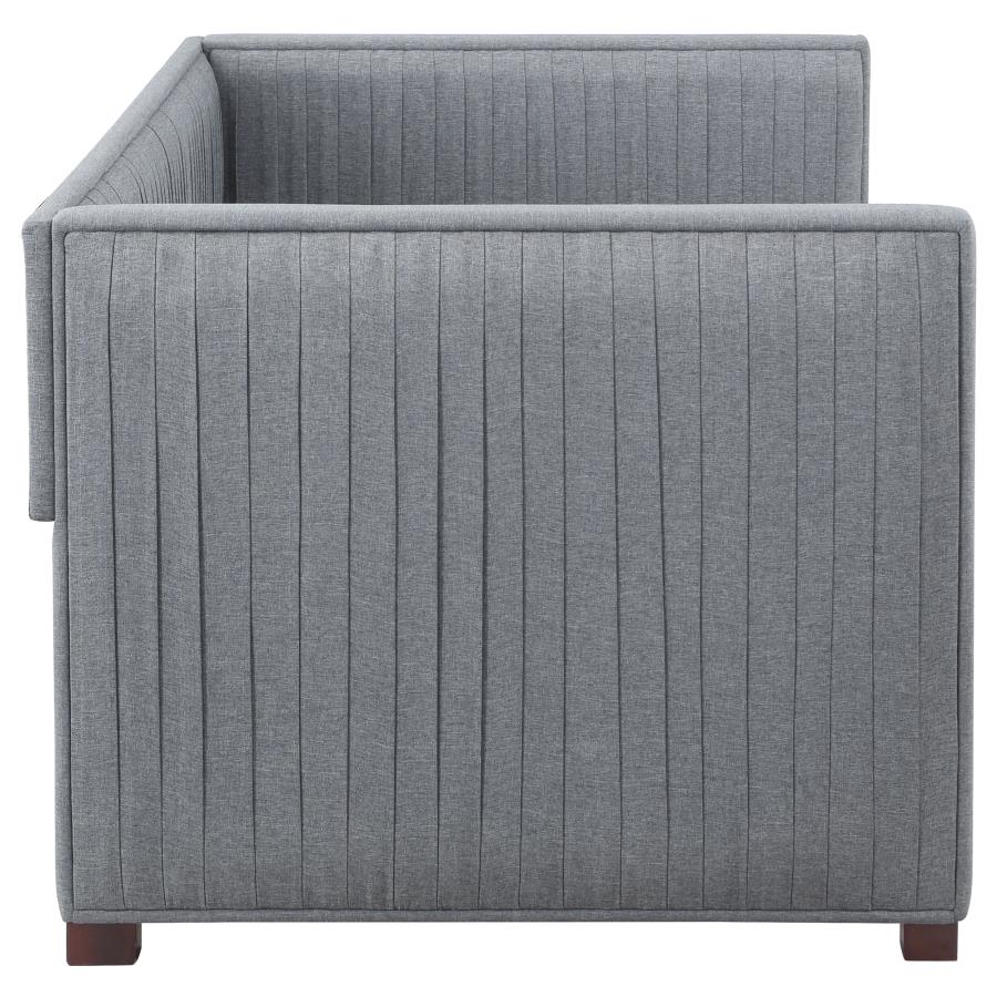 Brodie Grey Twin Daybed W/ Trundle - furniture place usa