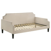 Olivia Beige Twin Daybed - furniture place usa