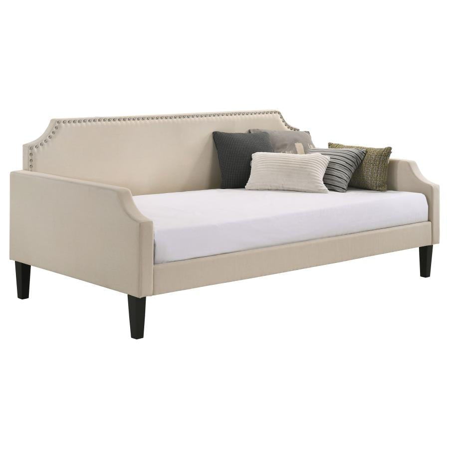 Olivia Beige Twin Daybed - furniture place usa