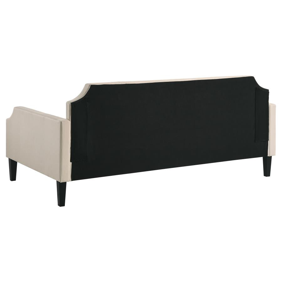 Olivia Beige Twin Daybed - furniture place usa