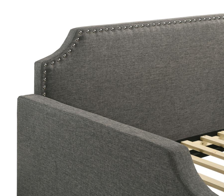 Olivia Grey Twin Daybed - furniture place usa
