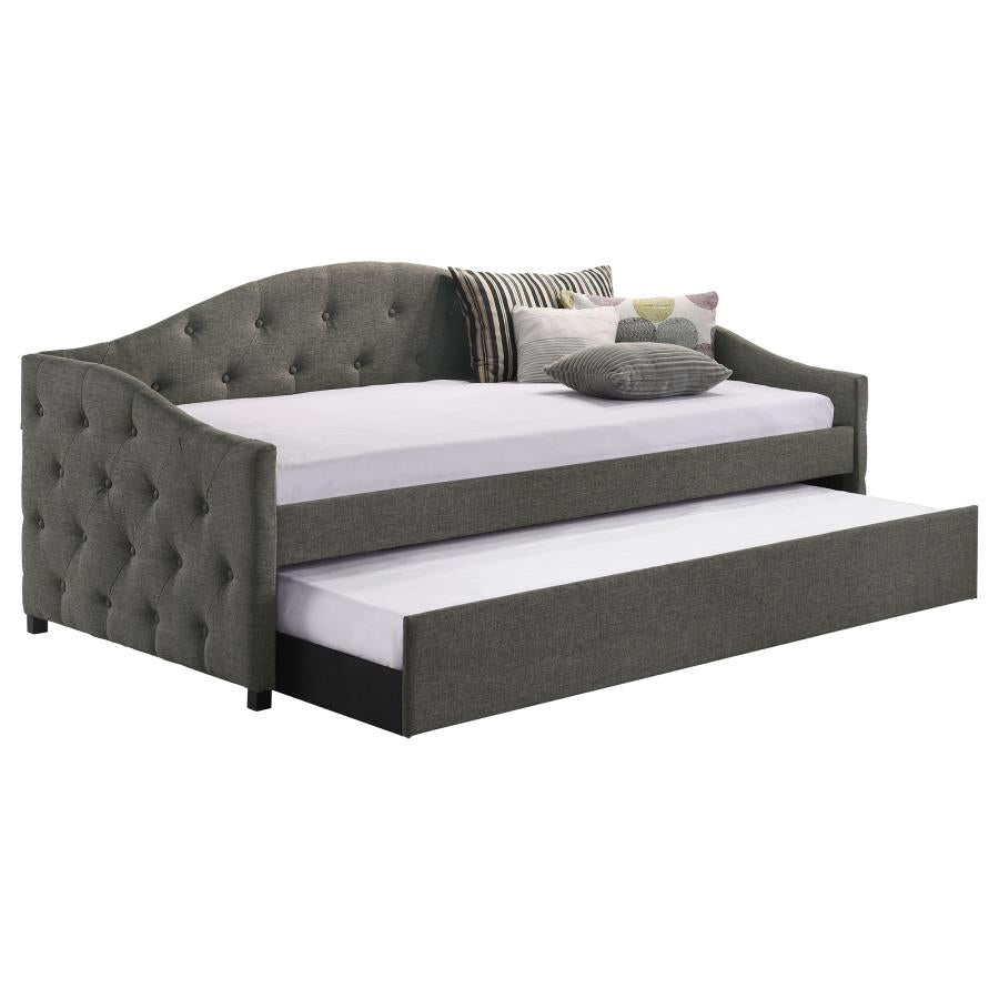 Sadie Grey Twin Daybed W/ Trundle - furniture place usa