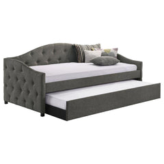 Sadie Grey Twin Daybed W/ Trundle - furniture place usa