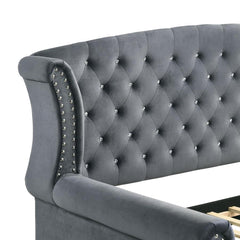 Scarlett Grey Twin Daybed W/ Trundle - furniture place usa