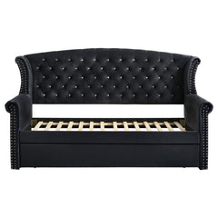 Scarlett Black Twin Daybed W/ Trundle - furniture place usa