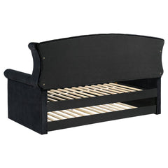 Scarlett Black Twin Daybed W/ Trundle - furniture place usa