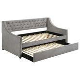 Chatsboro Grey Twin Daybed W/ Trundle - furniture place usa