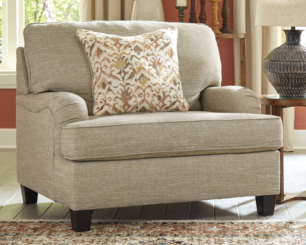Almanza Sofa, Loveseat, Chair and Ottoman - furniture place usa