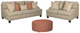 Almanza Sofa, Loveseat and Ottoman - furniture place usa