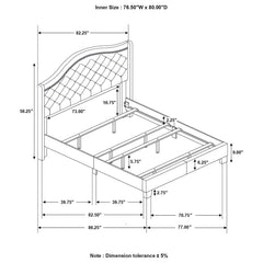 Sonoma Grey Eastern King Bed - furniture place usa