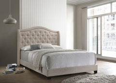 Sonoma Beige Eastern King Bed - furniture place usa