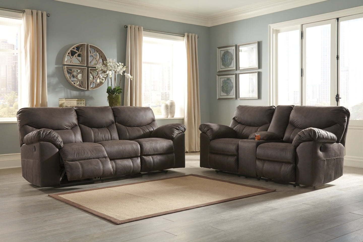 Boxberg Sofa and Loveseat - PKG001142 - furniture place usa