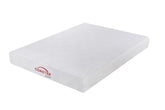 Keegan White 8" Queen Memory Foam Mattress - furniture place usa