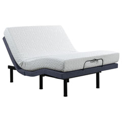 Negan Grey California King Adjustable Bed Base - furniture place usa