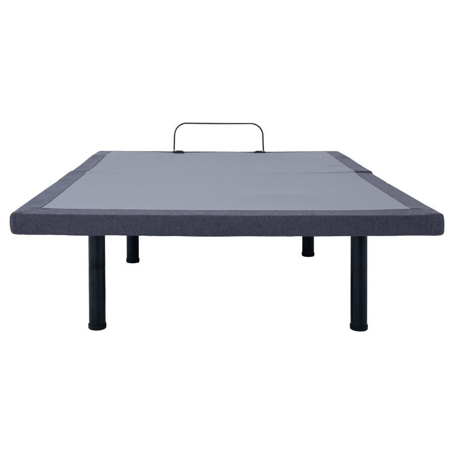 Negan Grey California King Adjustable Bed Base - furniture place usa