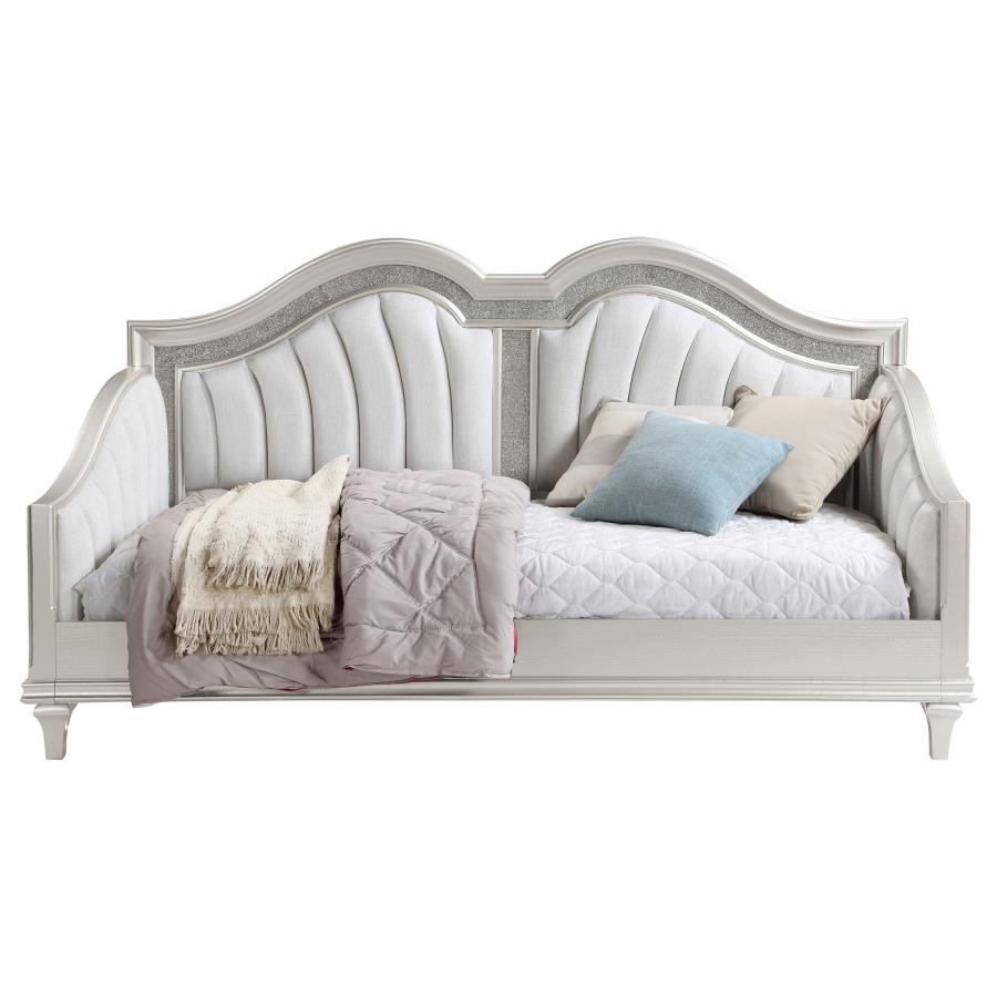 Evangeline Ivory Twin Daybed - furniture place usa