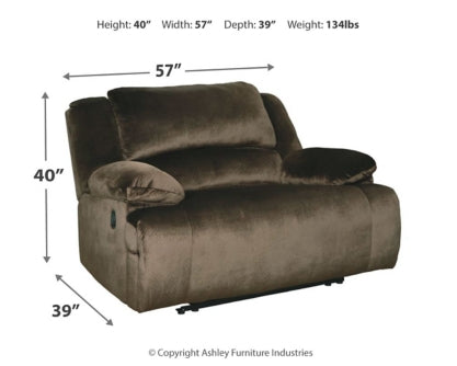 Clonmel Oversized Power Recliner - furniture place usa