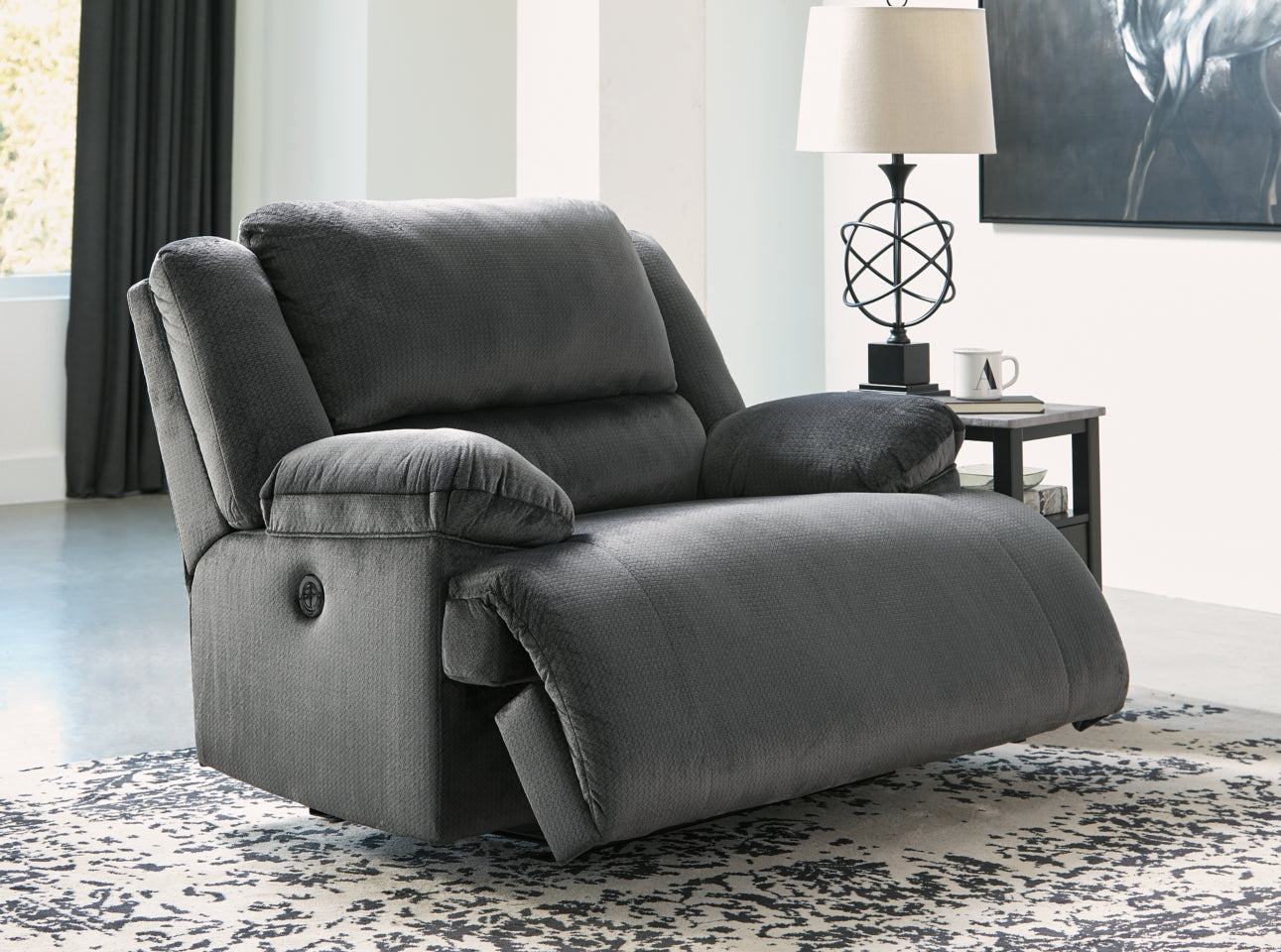 Clonmel Oversized Power Recliner - furniture place usa