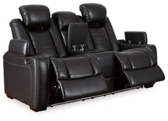 Party Time Reclining Sofa and Loveseat - furniture place usa