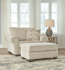Haisley Sofa, Loveseat, Chair and Ottoman - furniture place usa