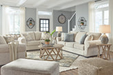 Haisley Sofa, Loveseat, Chair and Ottoman - furniture place usa
