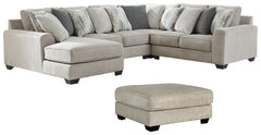 Ardsley 4-Piece Sectional with Ottoman - PKG001220 - furniture place usa