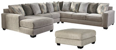 Ardsley 4-Piece Sectional with Ottoman - PKG001211 - furniture place usa