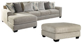 Ardsley 2-Piece Sectional with Ottoman - PKG001214 - furniture place usa