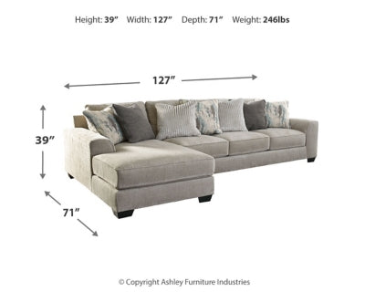 Ardsley 2-Piece Sectional with Chaise - 39504S3 - furniture place usa