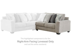Ardsley Right-Arm Facing Loveseat - furniture place usa