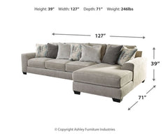 Ardsley 2-Piece Sectional with Chaise - 39504S5 - furniture place usa