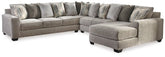 Ardsley 4-Piece Sectional with Chaise - furniture place usa