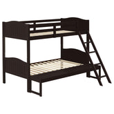 Arlo Brown Twin / Full Bunk Bed - furniture place usa