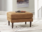 Telora Ottoman - furniture place usa