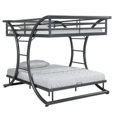 Stephan Grey Full / Full Bunk Bed - furniture place usa