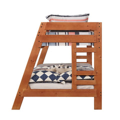 Wrangle Hill Brown Twin / Full Bunk Bed - furniture place usa