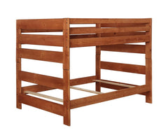 Wrangle Hill Brown Full / Full Bunk Bed - furniture place usa