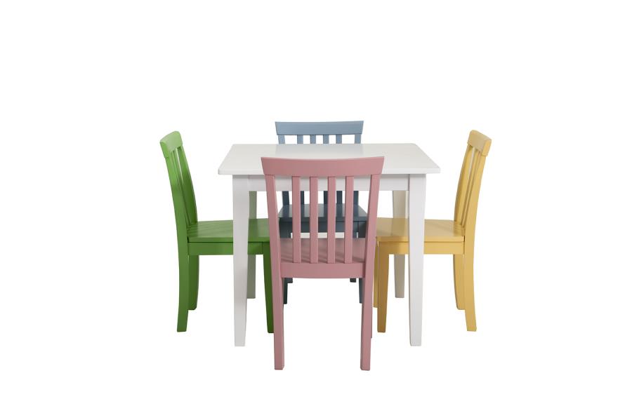Rory Multi 5 Pc Youth Table Set - furniture place usa
