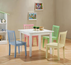 Rory Multi 5 Pc Youth Table Set - furniture place usa