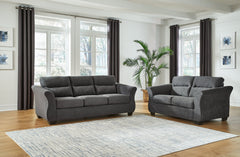 Miravel Sofa and Loveseat - furniture place usa