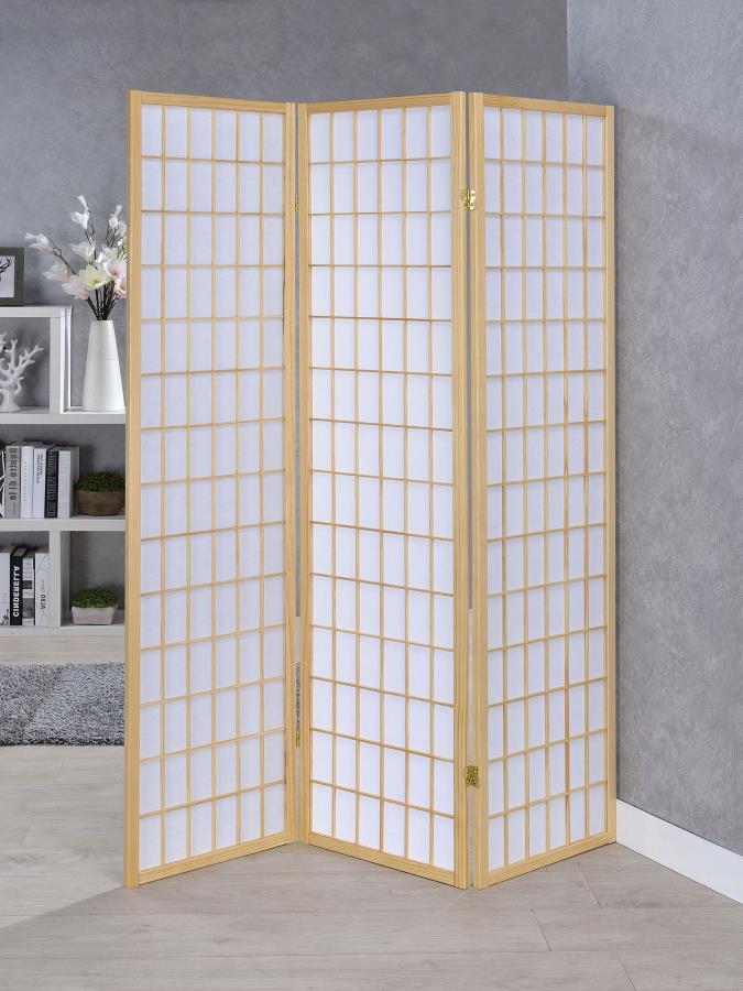 Carrie Brown 3 Panel Room Divider - furniture place usa