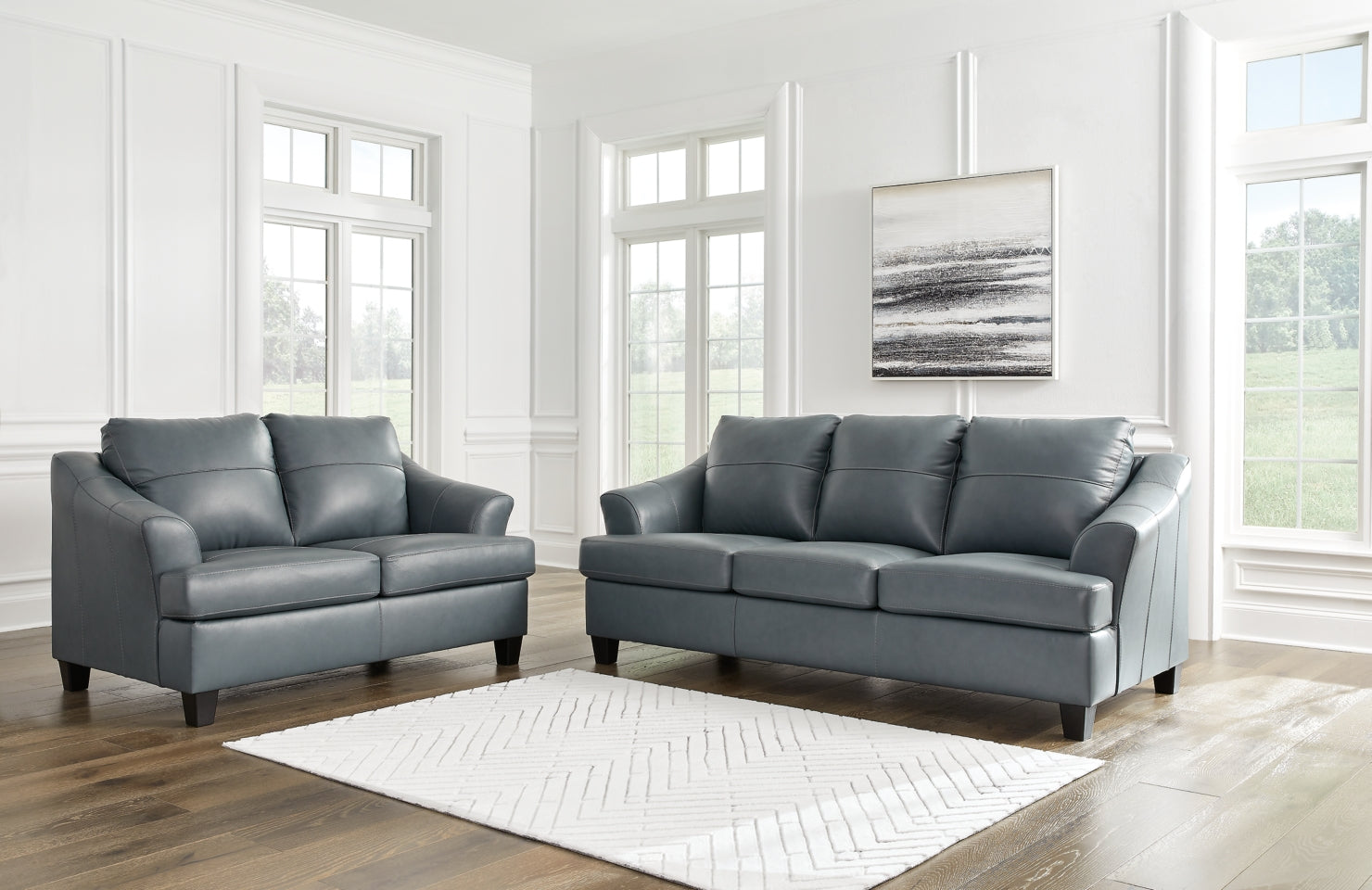 Genoa Sofa and Loveseat - furniture place usa