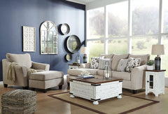Abney Sofa Chaise, Chair, and Ottoman - furniture place usa