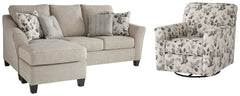 Abney Sofa Chaise and Chair - furniture place usa